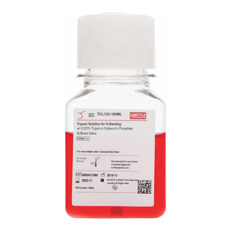 Himedia Trypsin Solution for G-Banding w/ 0.025% Trypsin in Dulbecco`s Phosphate Buffered Saline