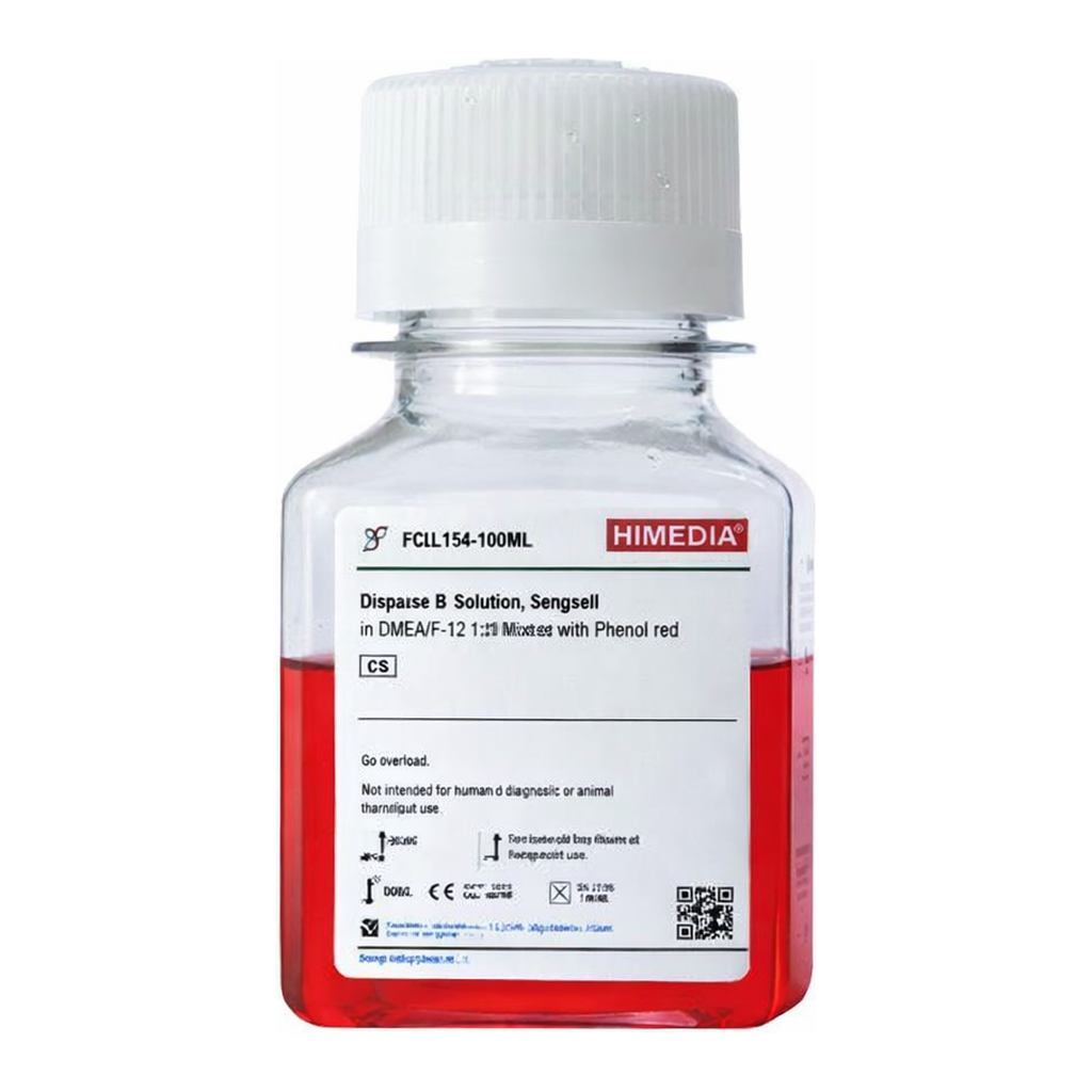 Himedia Dispase® Solution, 5mg/ml in DMEM/F-12 1:1 Mixture w/ Phenol red