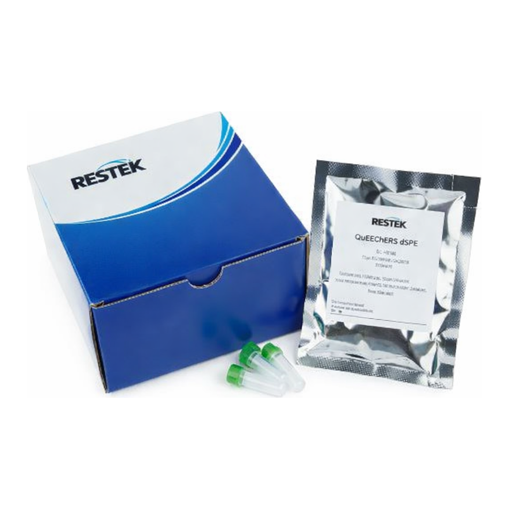 Restek QuEChERS SPE, Q-sep Q250 2mL Centrifuge Tube,150mg MgSO4, 50mg PSA, 100pk Packaged in Myla