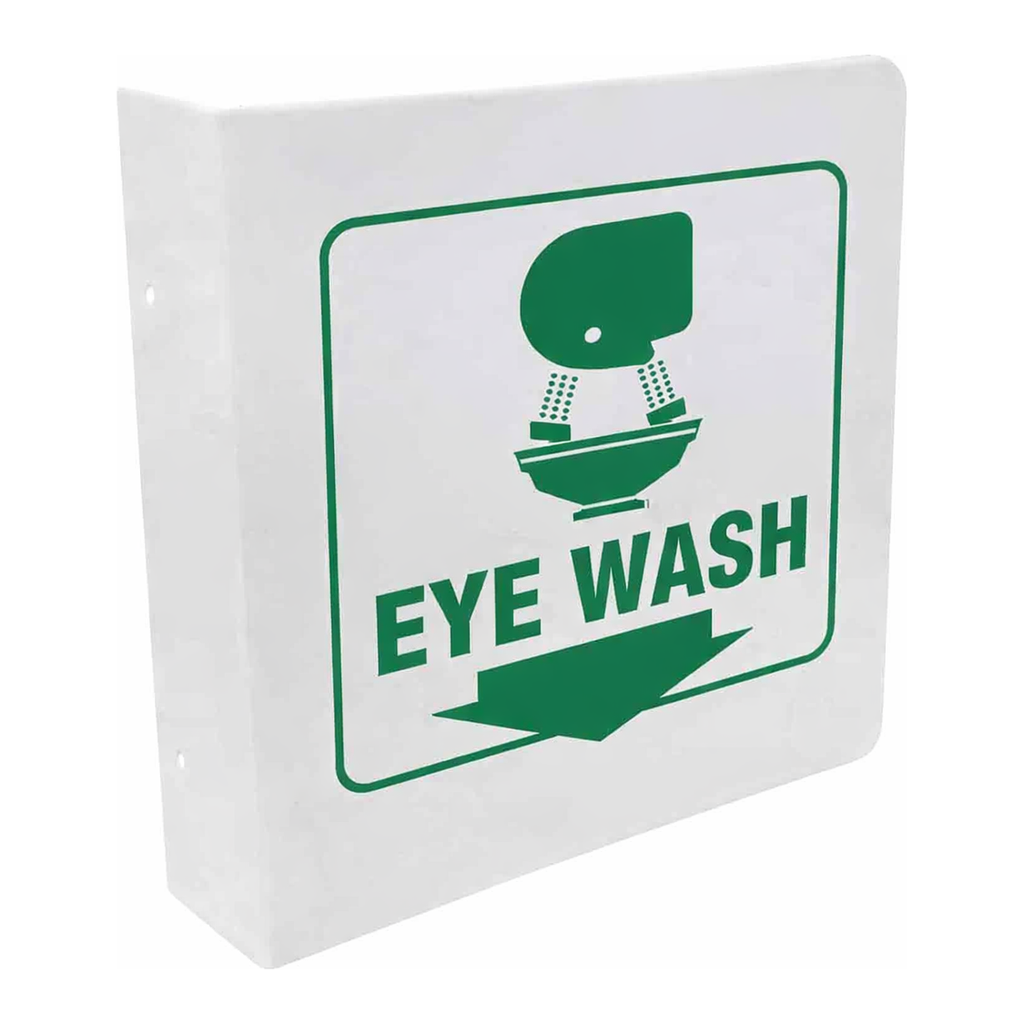 Brady L Eye Wash Sign
