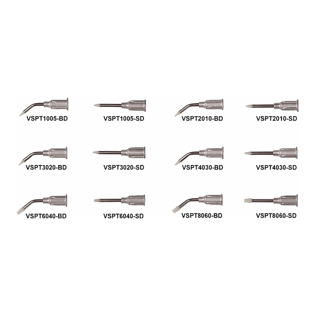 SIPEL 마이크로 VAC 팁 VSPT/굽은타입 TIp