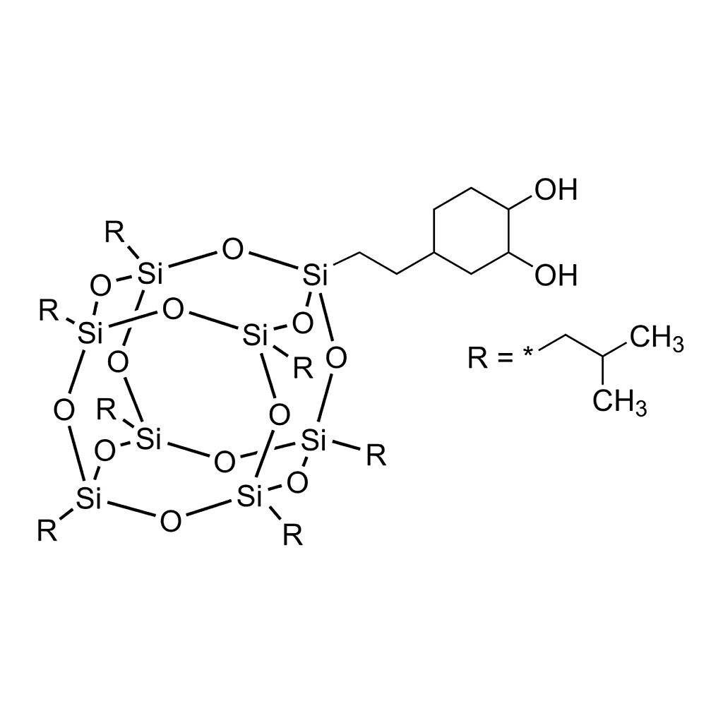 Merck PSS-(2-(trans-3,4-Cyclohexanediol)ethyl)-Heptaisobutyl substituted