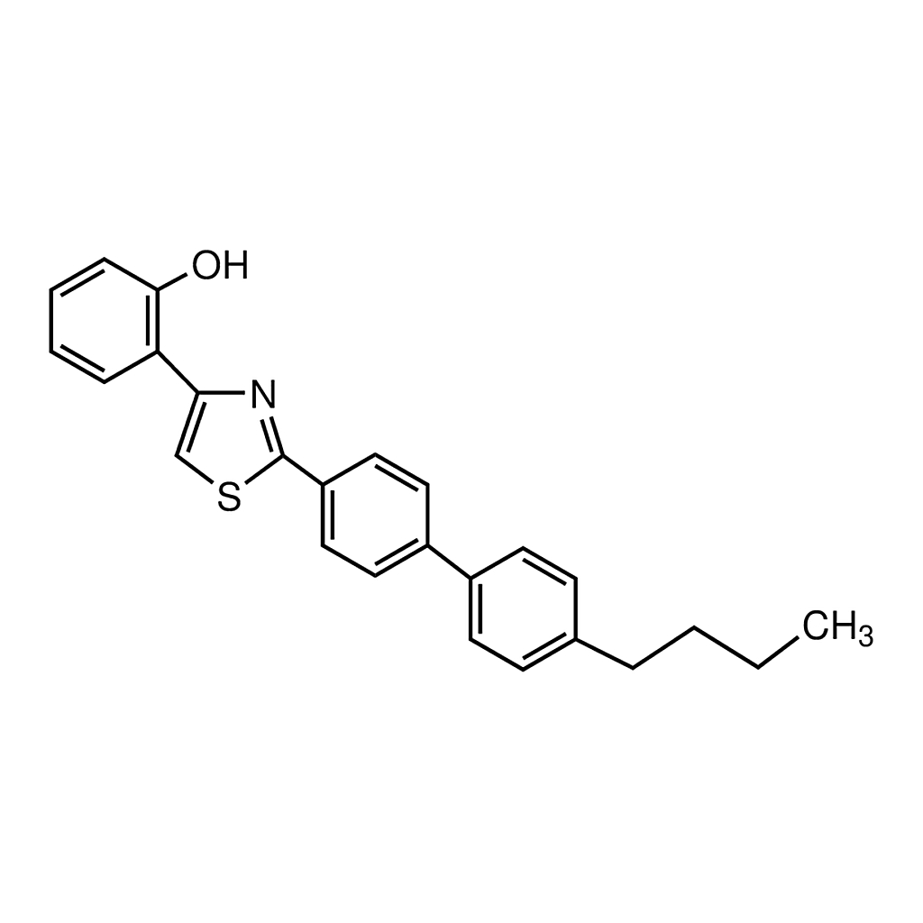 Merck 2-(4-n-Butylbiphenyl-4'-yl)-4-(2-hydroxyphenyl)thiazole