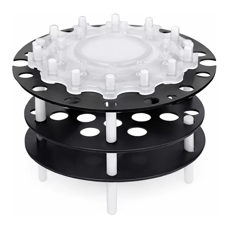 Agilent SPS 24 coll rack/funnel SET, 16 X 100mm
