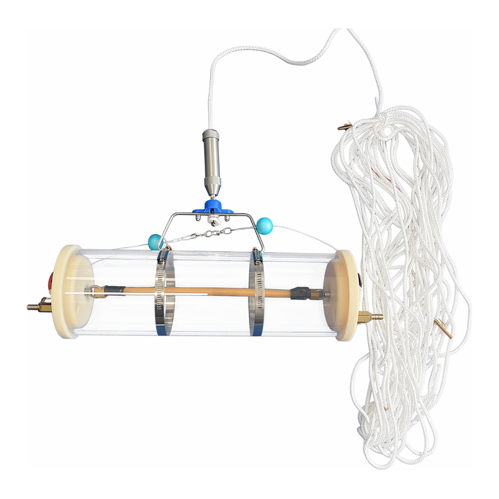 DAIHAN CHEMLAB Van Dorn Water Sampler 반돈 채수기, 수평형 1.5L 3.7L 5L 로프 메신져 가방 풀세트공급