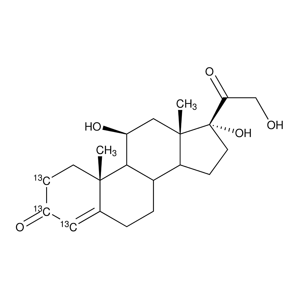Merck Hydrocortisone-2,3,4-13C3 solution