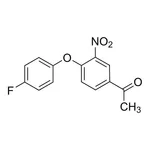 Merck 1-(4-(4-Fluorophenoxy)-3-nitrophenyl)ethanone