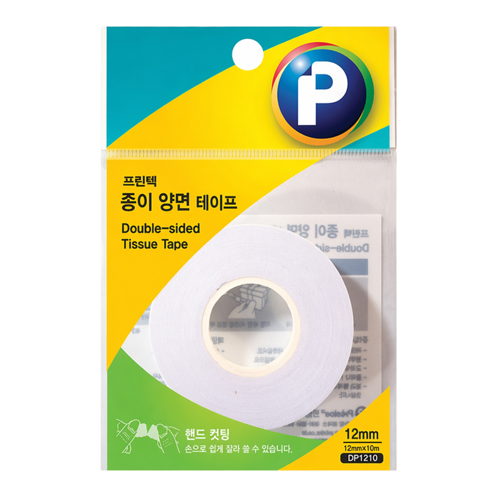OFFICENEX 프린텍 DP1210종이양면테이프 리필(12 x 10)