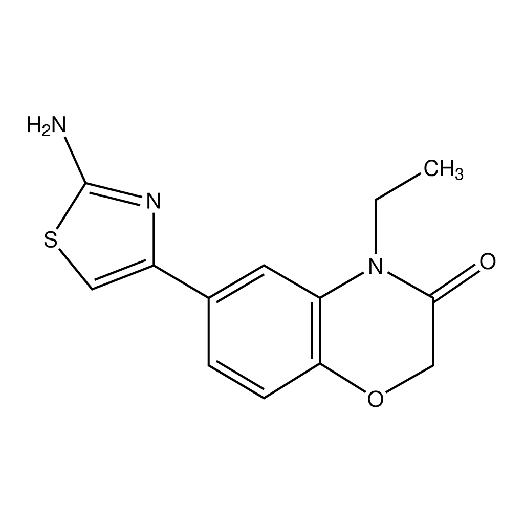 Merck 6-(2-Aminothiazol-4-yl)-4-ethyl-2H-benzo[b][1,4]oxazin-3(4H)-one