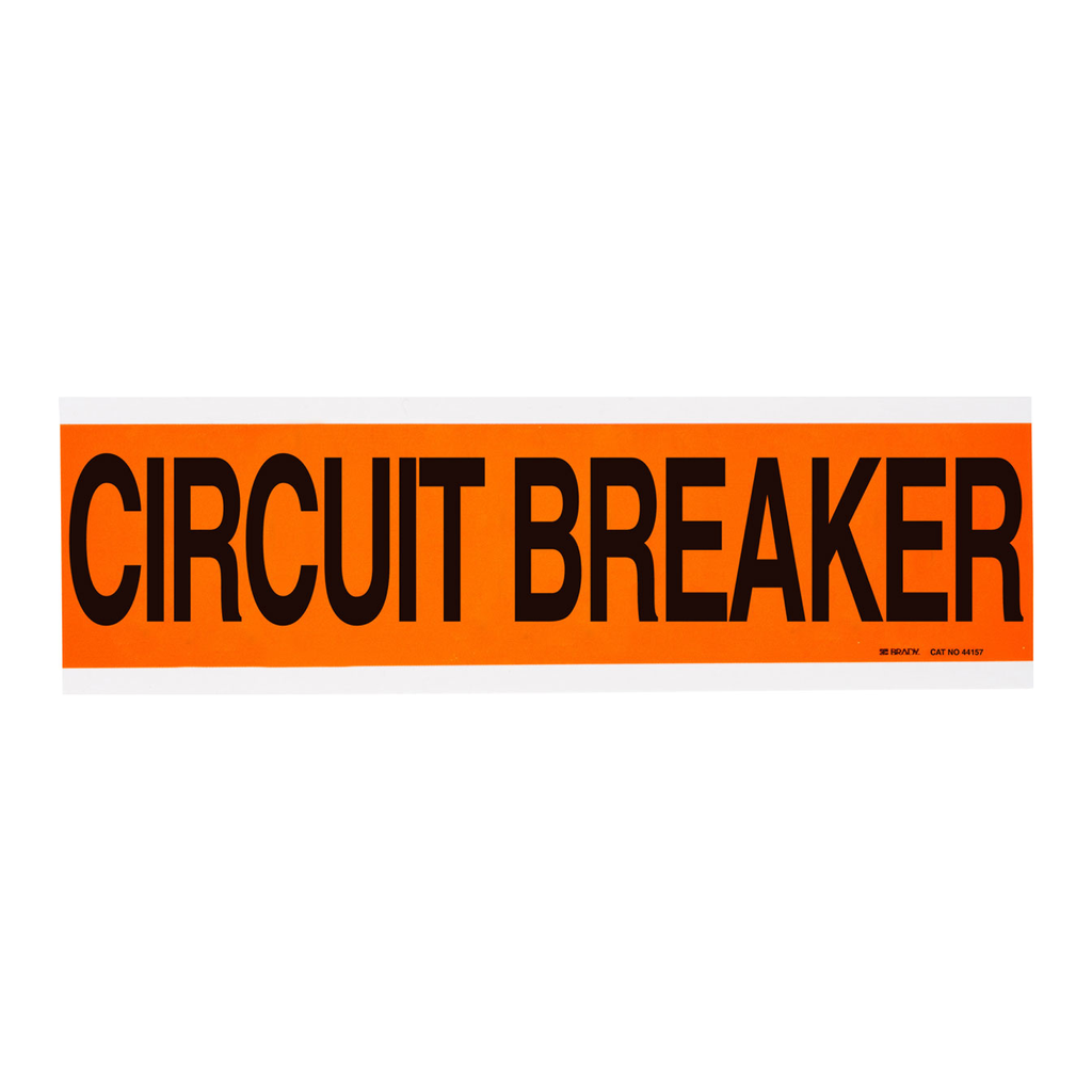 Brady Circuit Breaker Conduit and Voltage Labels