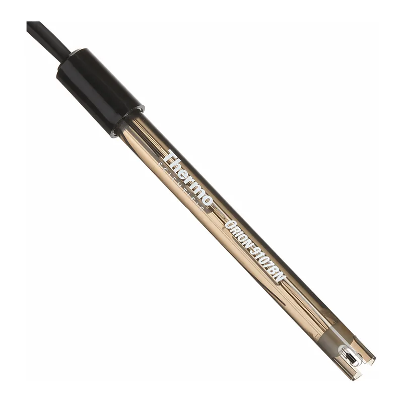 Thermo Fisher Scientific Orion Triode 3-in-1 pH/Automatic Temperature Compensation Probe, BNC connector, Wick junction, Non-refillable, 1m cable