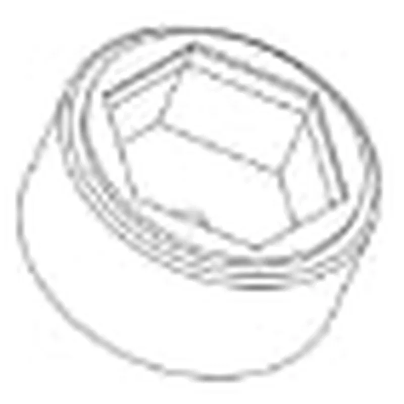 Waters Finger Tight Poly Knob