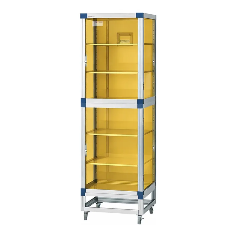 AS ONE Frost Dry Desiccator JB (UVC & Antielectricity) 574 x 611 x 1765 Reinforced Plastic Shelf Board