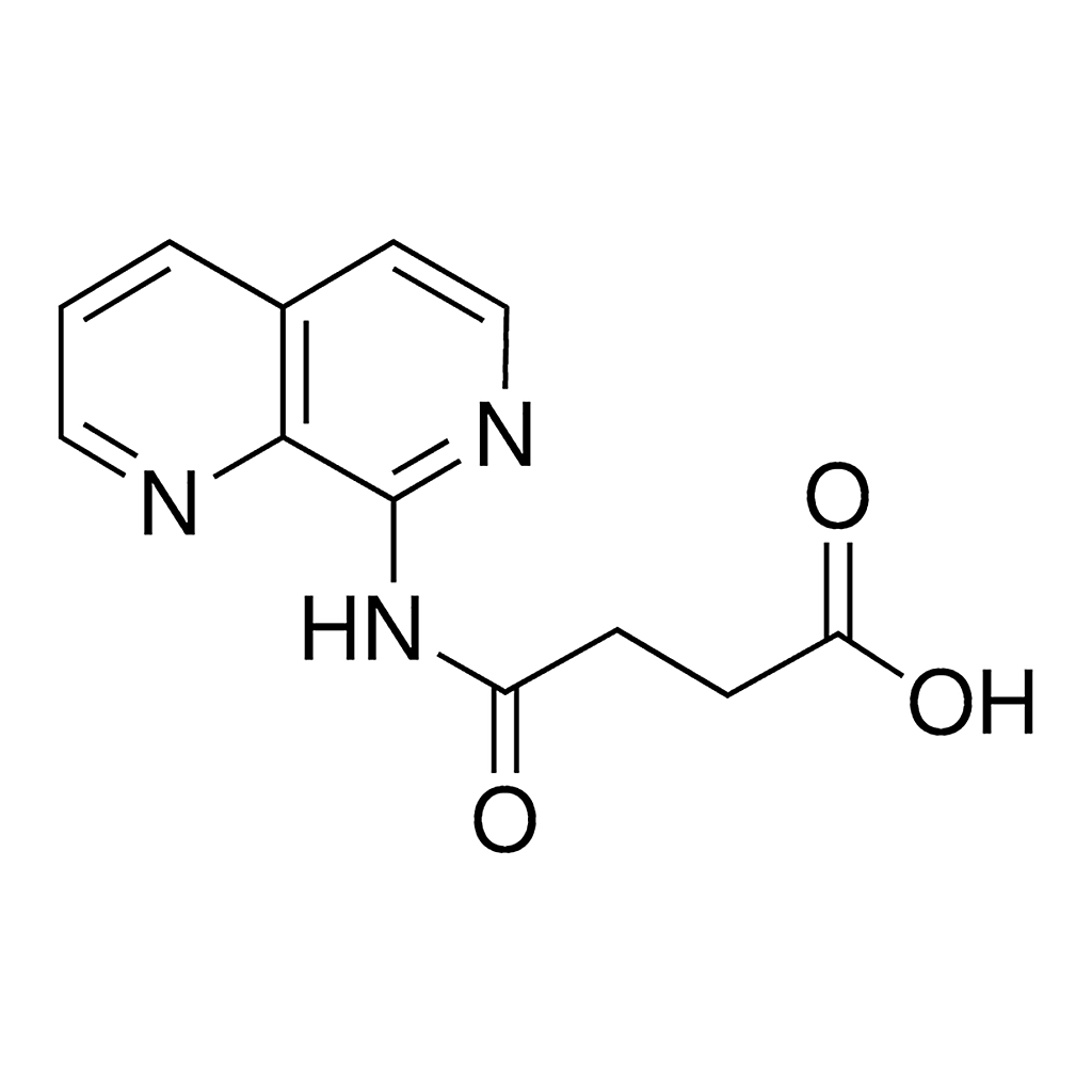 Merck 4-(1,7-naphthyridin-8-ylamino)-4-oxobutanoic acid