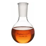 Thermo Fisher Scientific Reusable Glass Flat-Bottom Boiling Flasks with standard taper