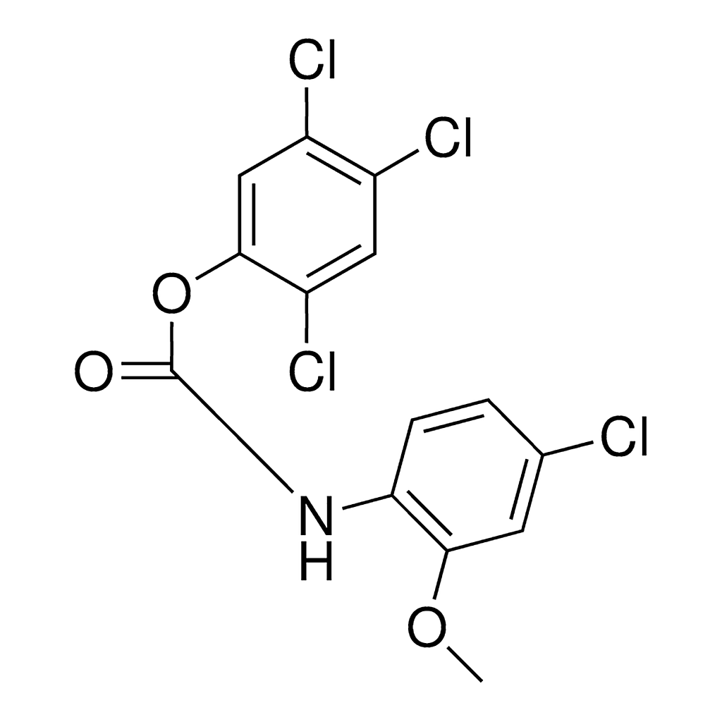 Merck 2,4,5-TRICHLOROPHENYL N-(4-CHL - 50 MG&