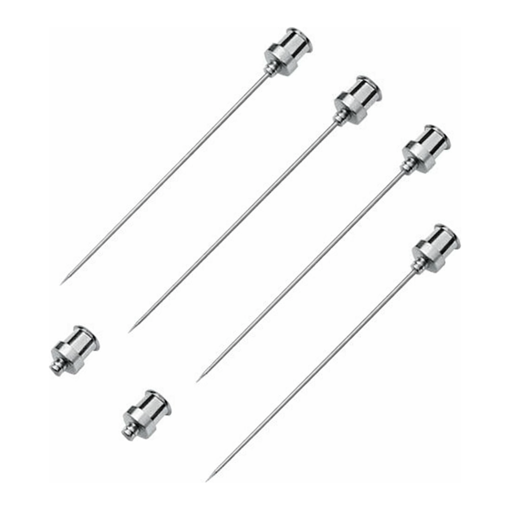 Restek Syr Needles, Hamilton, LT/TLL Metal Hub/22s/2in/2pt Pack of 6