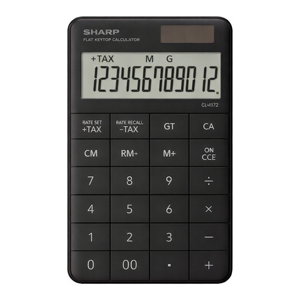 OFFICENEX 샤프 계산기 EL-VM72 블랙