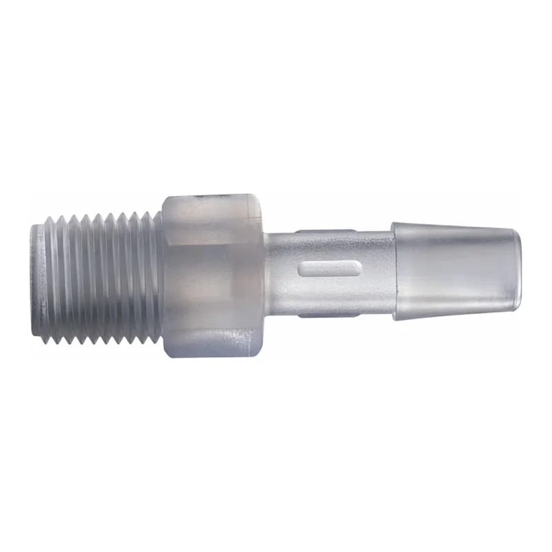 Thermo Fisher Scientific Male Pipe Adapter, Polypropylene, 1/4 in. x 3/16 in.