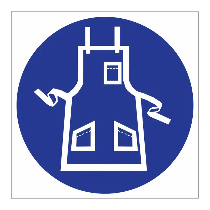 Brady Apron Symbol Labels