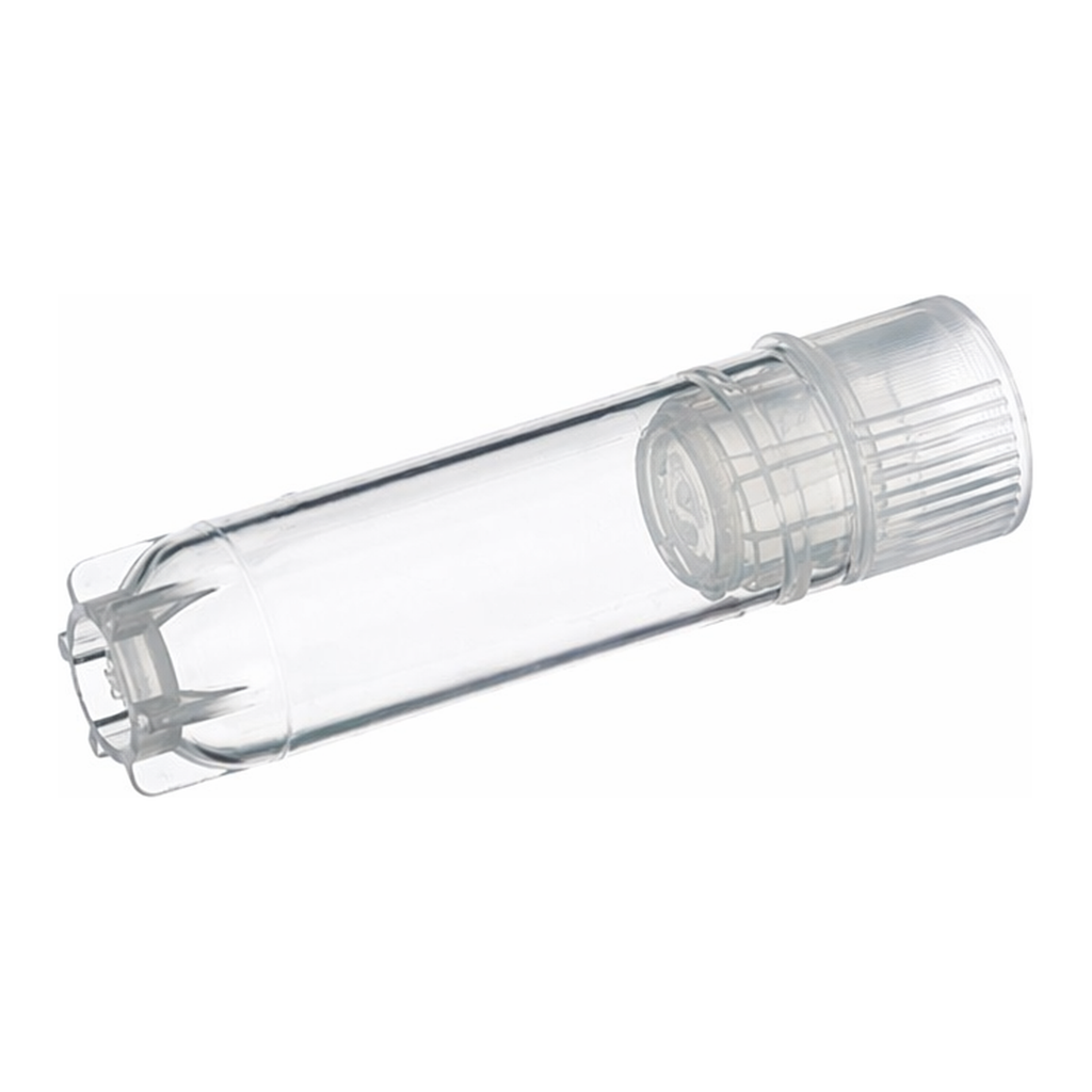 Greiner Bio One CRYO.S, 2 ML, PP, ROUND BOTTOM,INTERNAL THREAD, NATURAL SCREW CAP, STARFOOT, NATURAL, STERILE, 100 PCS./BAG