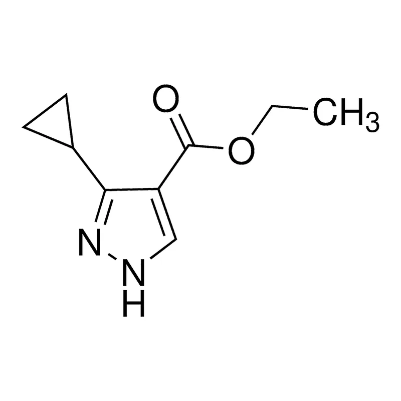 Merck Ethyl 3-cyclopropyl-1H-pyrazole-4-carboxylate