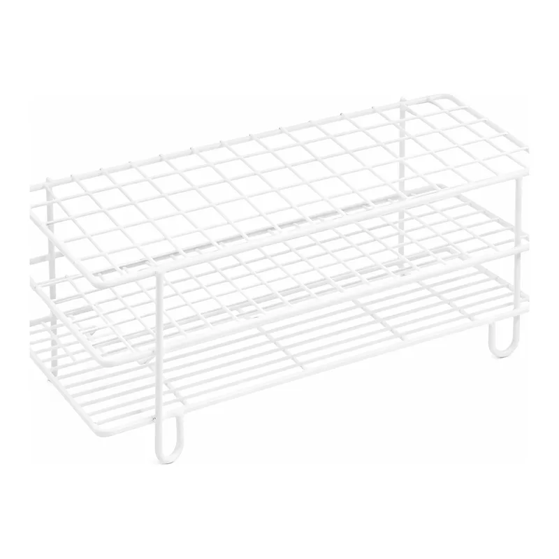 Thermo Fisher Scientific White Vinyl-Coated Test Tube Racks with Legs
