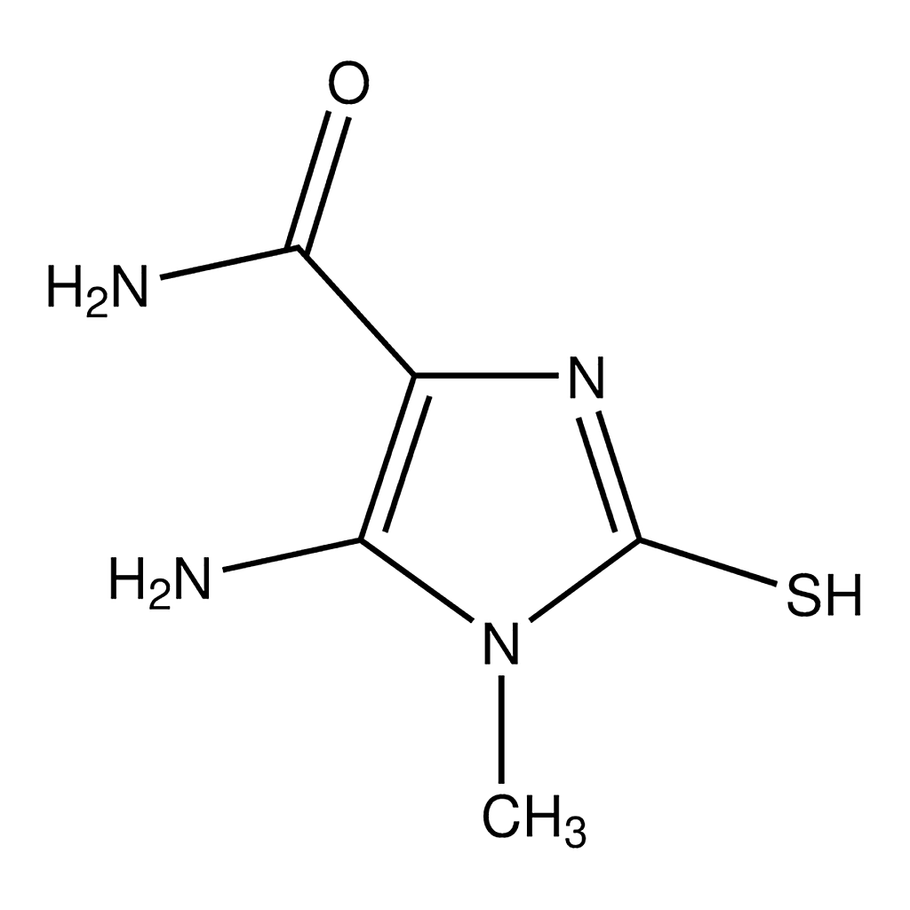 Merck 5-Amino-2-mercapto-1-methyl-1H-imidazole-4-carboxamide