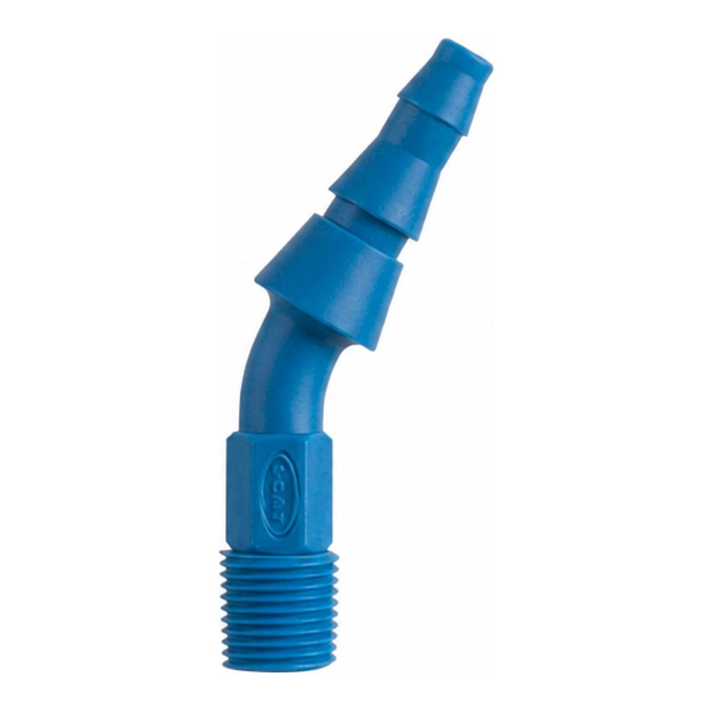 Tube connector, curved, 5.0-11.5 mm ID