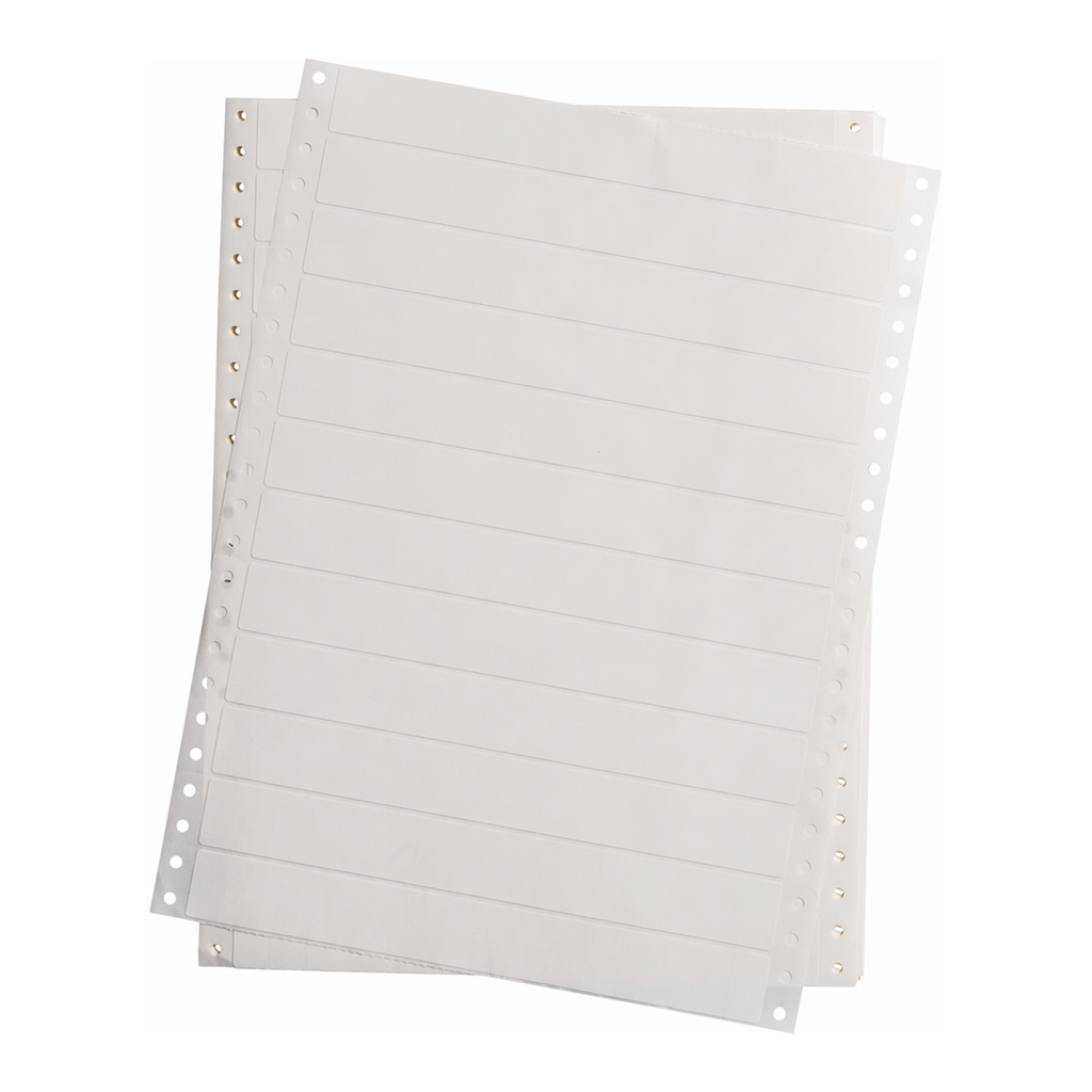 Brady DATAB Coated Cloth Labels with Permanent Adhesive
