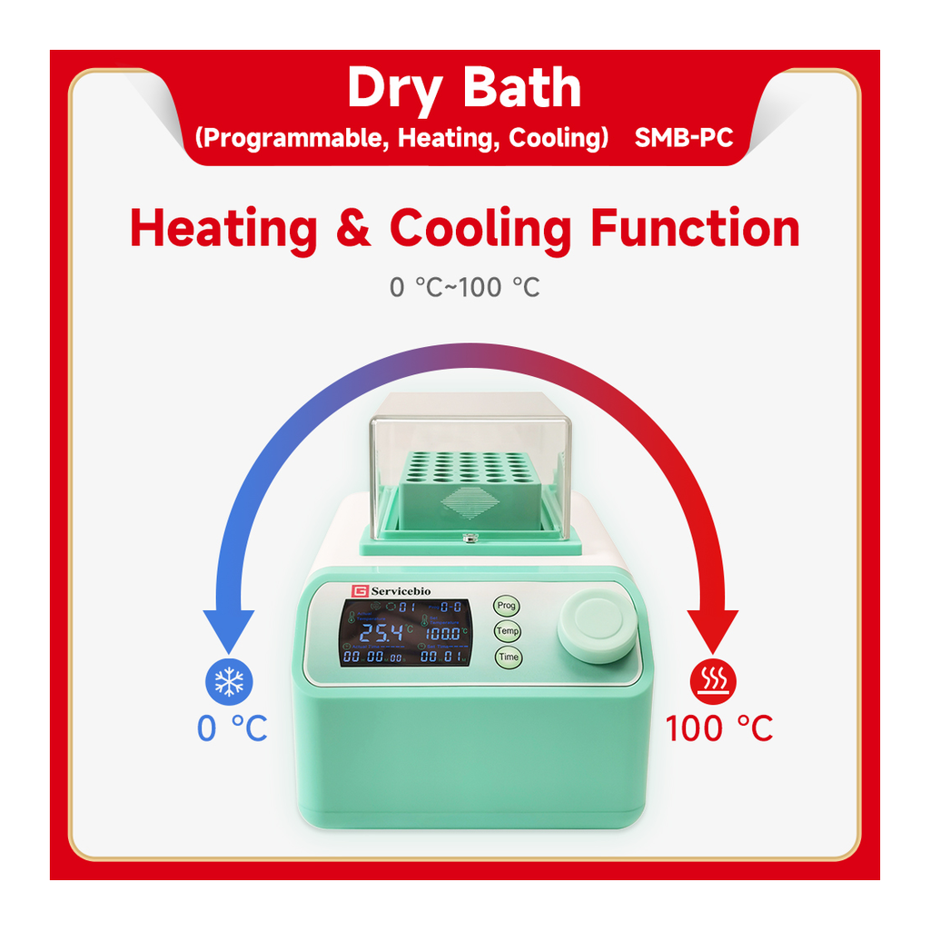 Servicebio Dry Bath (Programmable, Heating, Cooling)