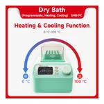 Servicebio Dry Bath (Programmable, Heating, Cooling)