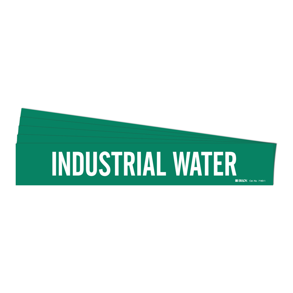 Brady INDUSTRIAL WATER Pipe Marker