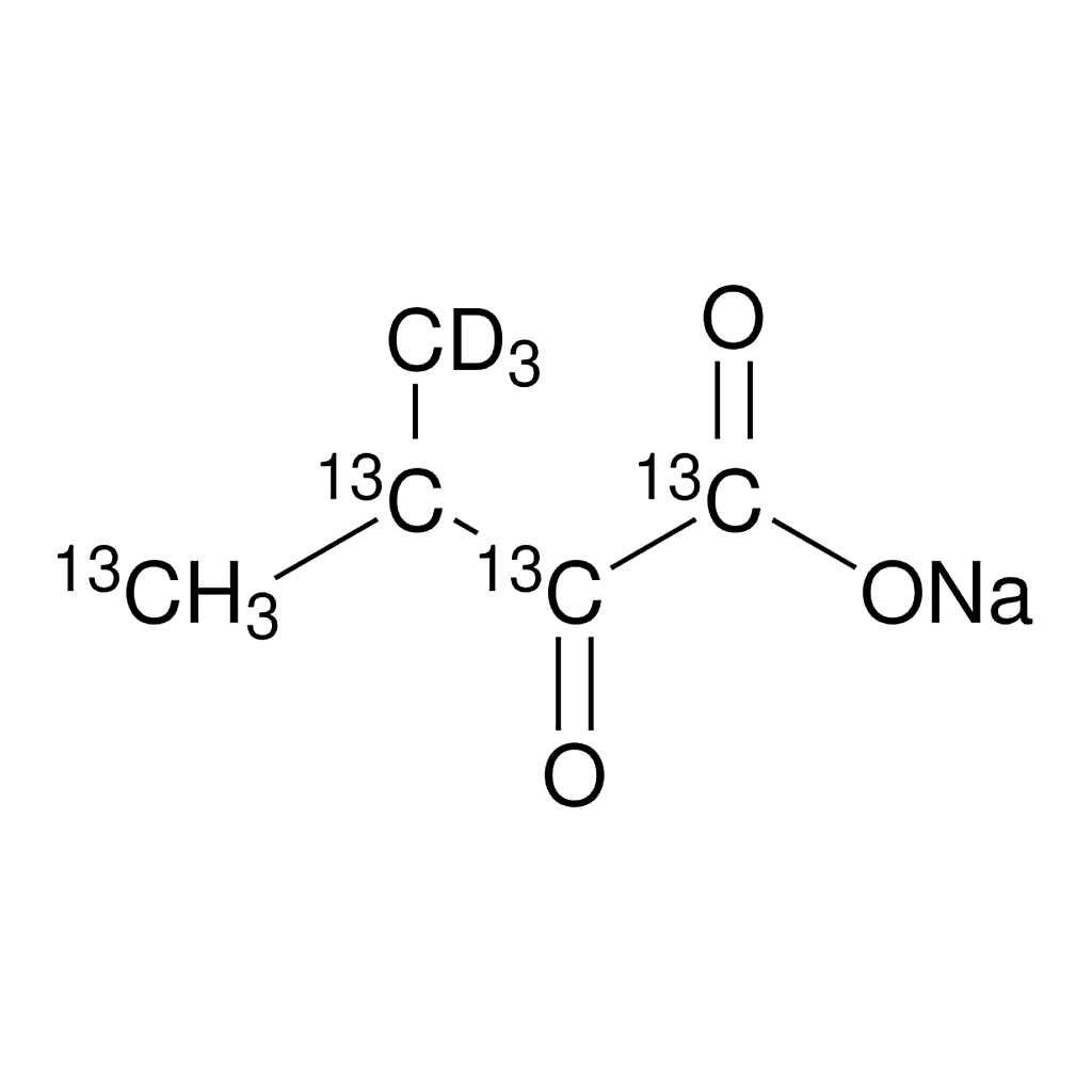 Merck 2-Keto-3-(methyl-d3)-butyric acid-1,2,3,4-13C4 sodium salt