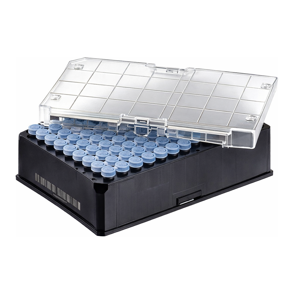 Greiner Bio One CRYO.S BIOBANKING TUBES, 600 µL, 2D CODES,RACK WITH 96 CAPPED TUBES, STERILE, 2 RACKS/BAG, 1 MANUAL CAPPING TOOL