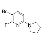 Merck 3-Bromo-2-fluoro-6-(pyrrolidin-1-yl)pyridine