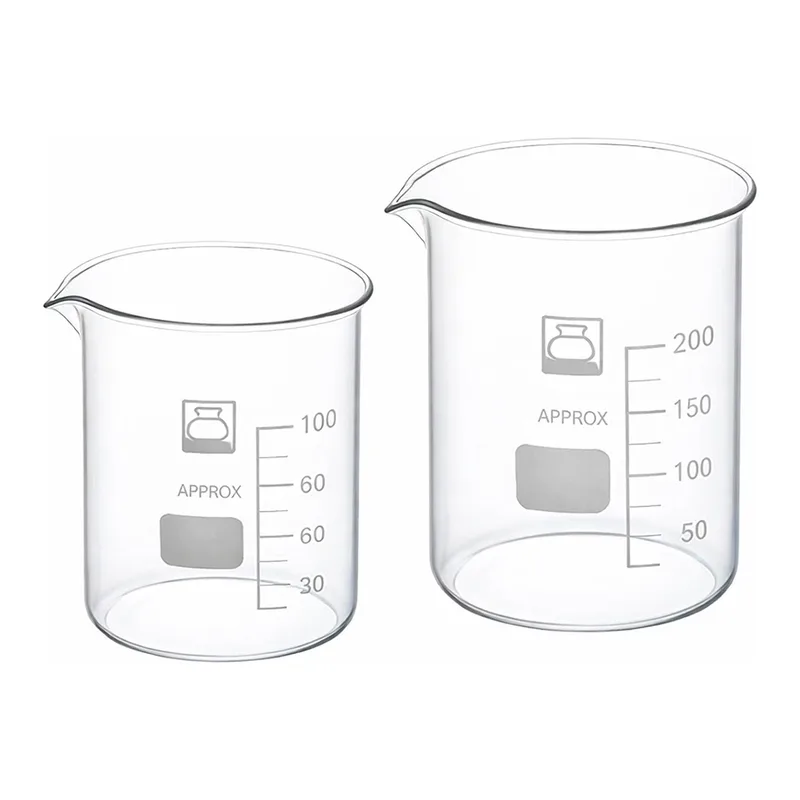 AS ONE Beaker Glass Low-for M, 표준 비커