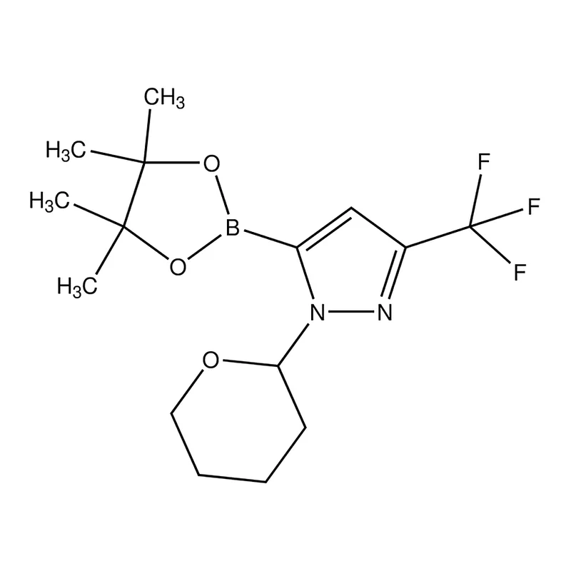 Merck 1-(THP)-3-(trifluoromethyl)-1H-pyrazole-5-boronic acid pinacol ester