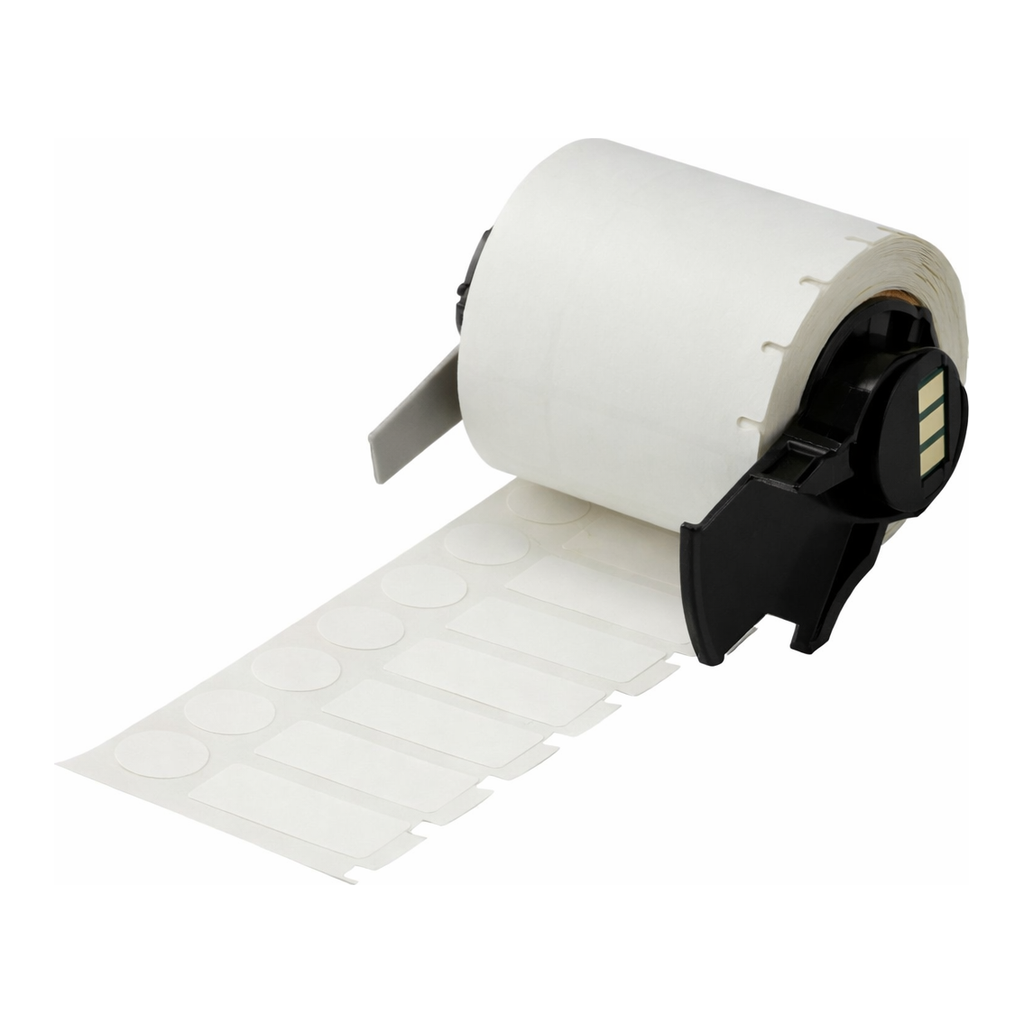 Brady Chemical Resistant Cryogenic Polypropylene Laboratory Labels with Vial Top for M6 M7 Printers