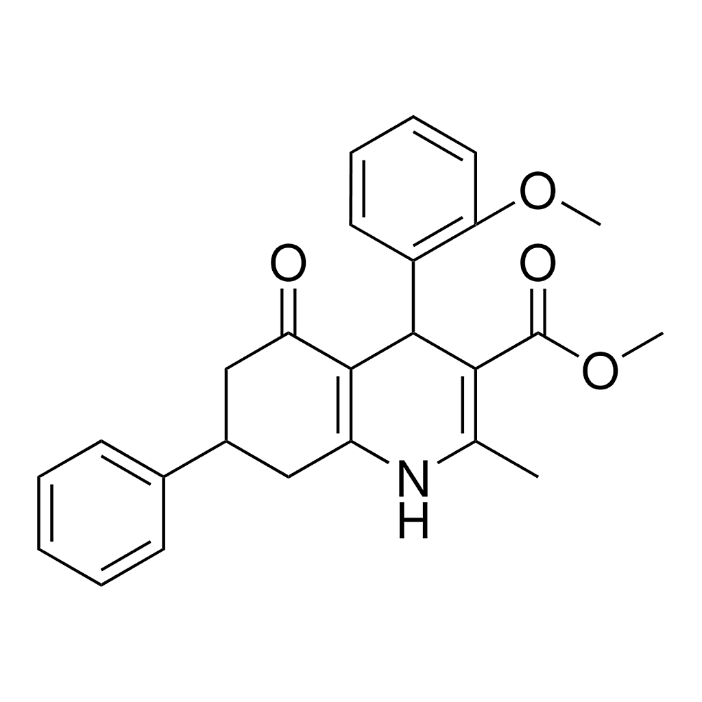 Merck 4-(2-MEO-PH)-2-ME-5-OXO-7-PH-H -10 MG