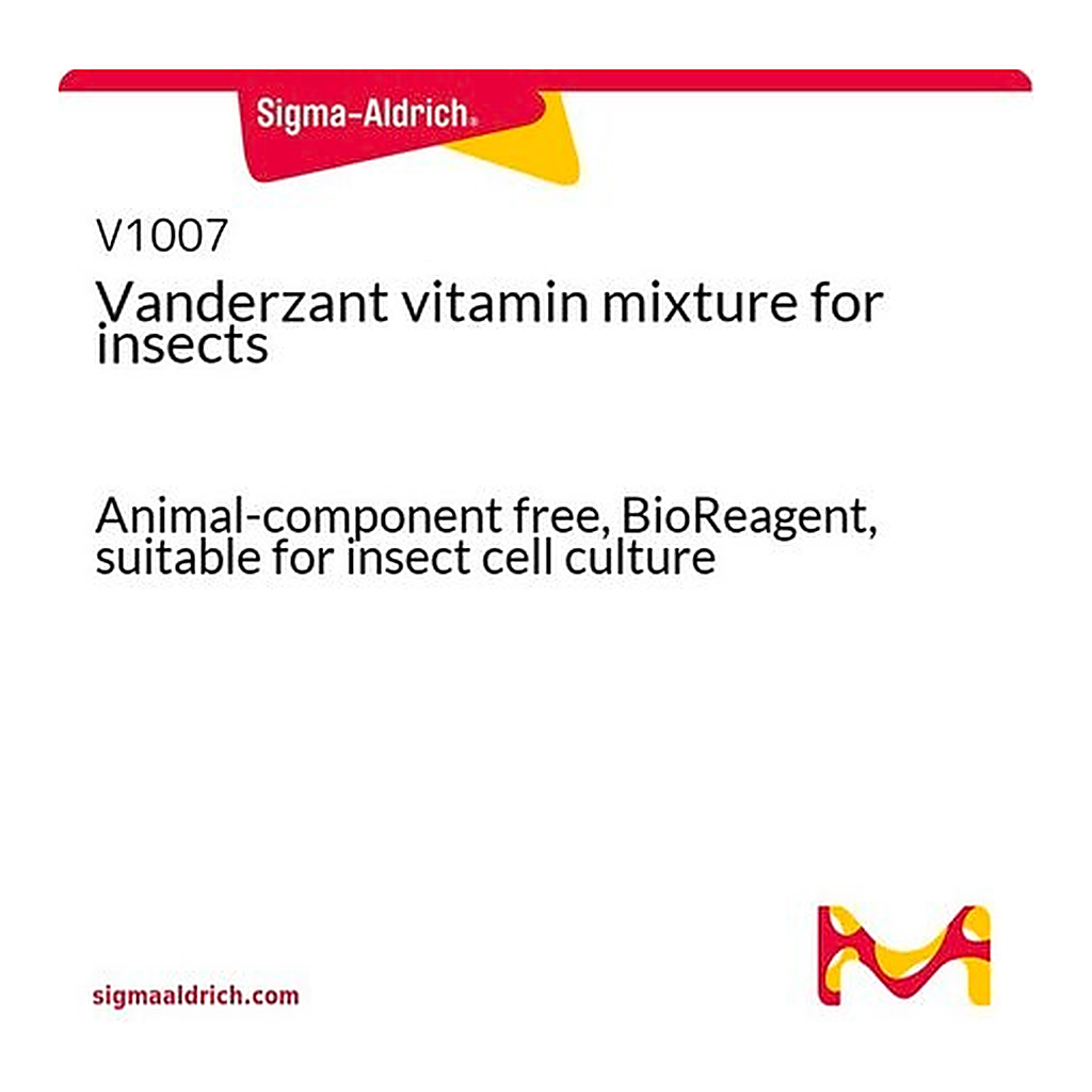 Merck Vanderzant vitamin mixture for insects