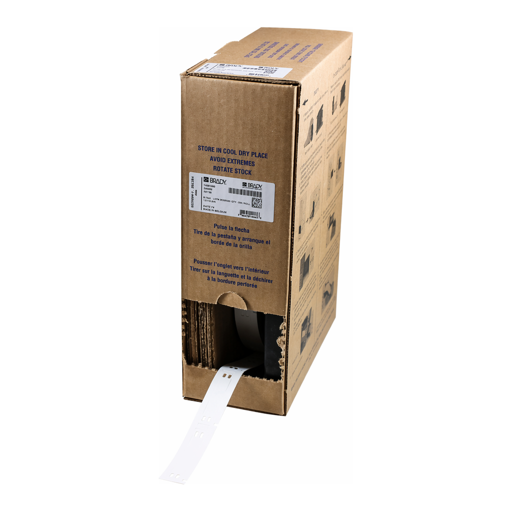 Brady Zero-Halogen Polyurethane Cable Markers for M6 M7 Printers