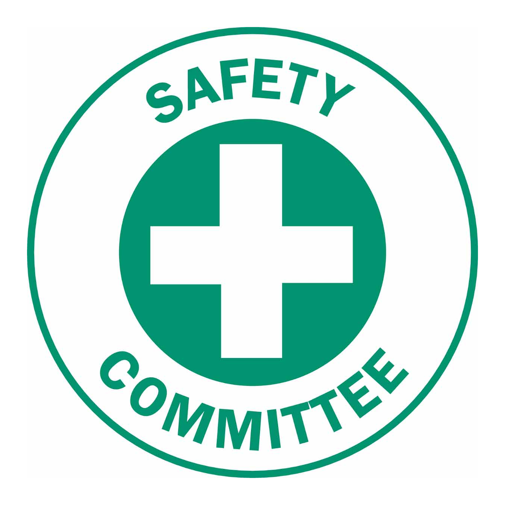 Brady SAFETY COMMITTEE Hard Hat Labels