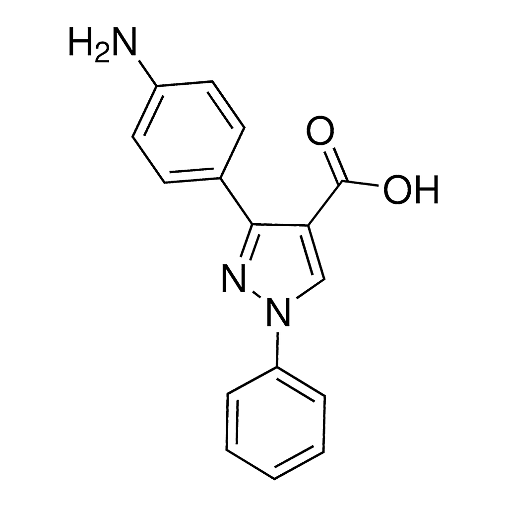 Merck 3-(4-Aminophenyl)-1-phenyl-1H-pyrazole-4-carboxylic acid