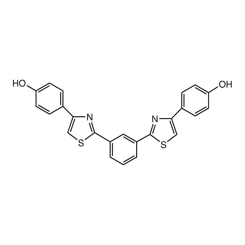 Merck 1,3-Bis[4-(4-hydroxyphenyl)-2-thiazolyl]benzene