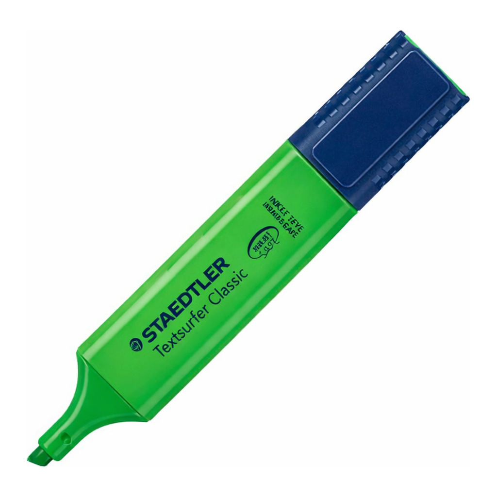 OFFICENEX 스테들러 형광펜 364-5(4.0mm 녹색)