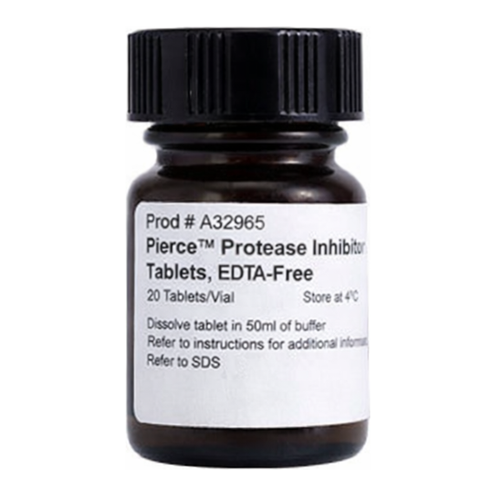 Thermo Fisher Scientific Pierce Protease Inhibitor Tablets, EDTA-free, 20 Tablets