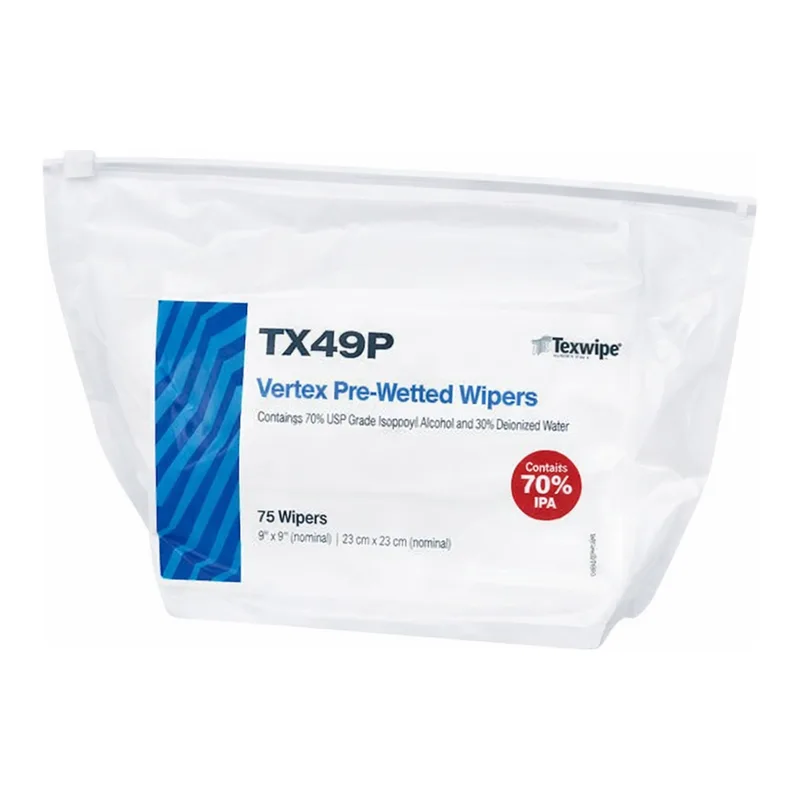 AS ONE Vertex® Pre-Wetted Wiper, 프리웨트 와이퍼