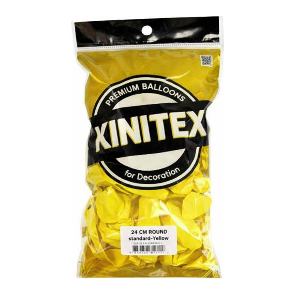 OFFICENEX 일반풍선50입(30cm/50입/노랑)