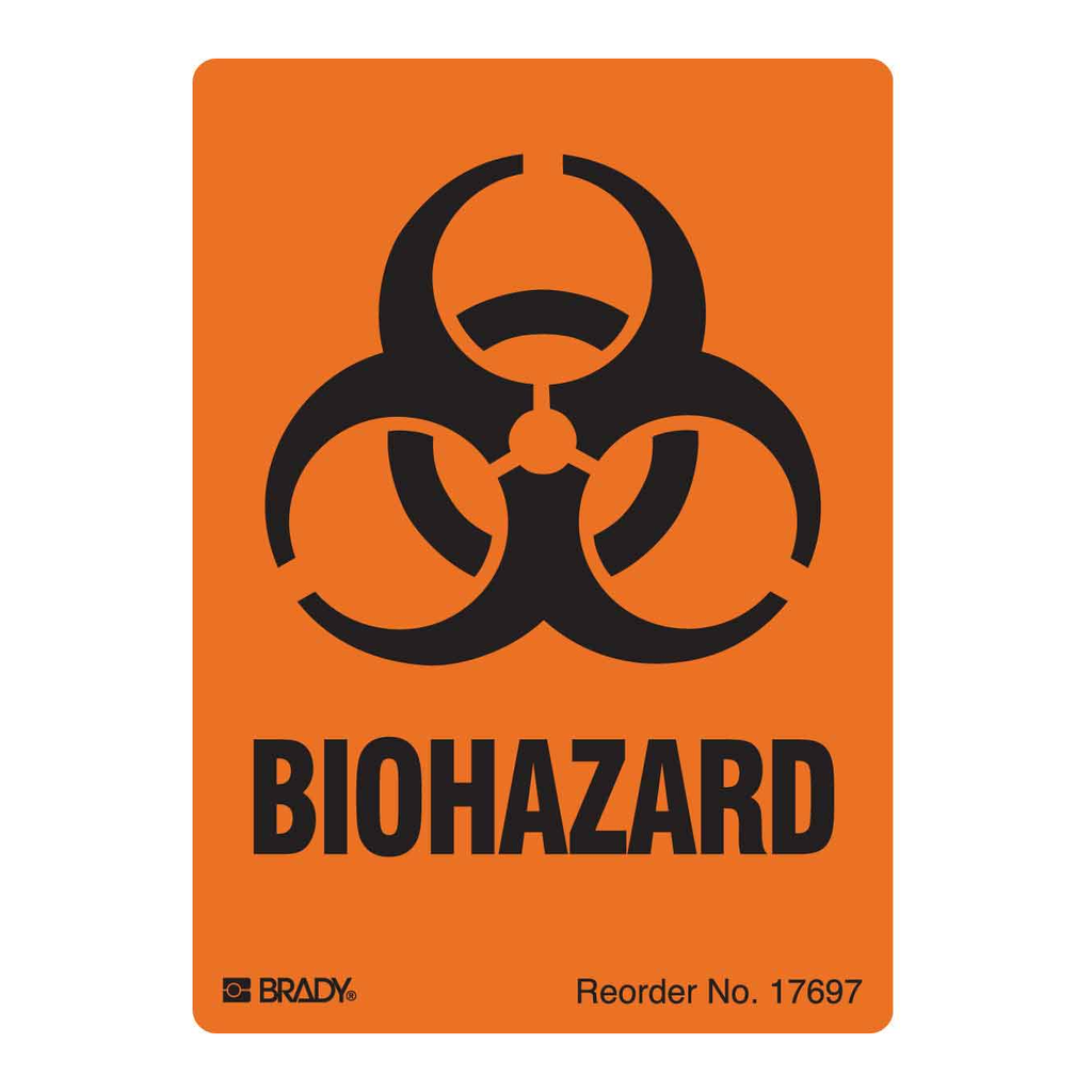 Brady Biohazard Labels